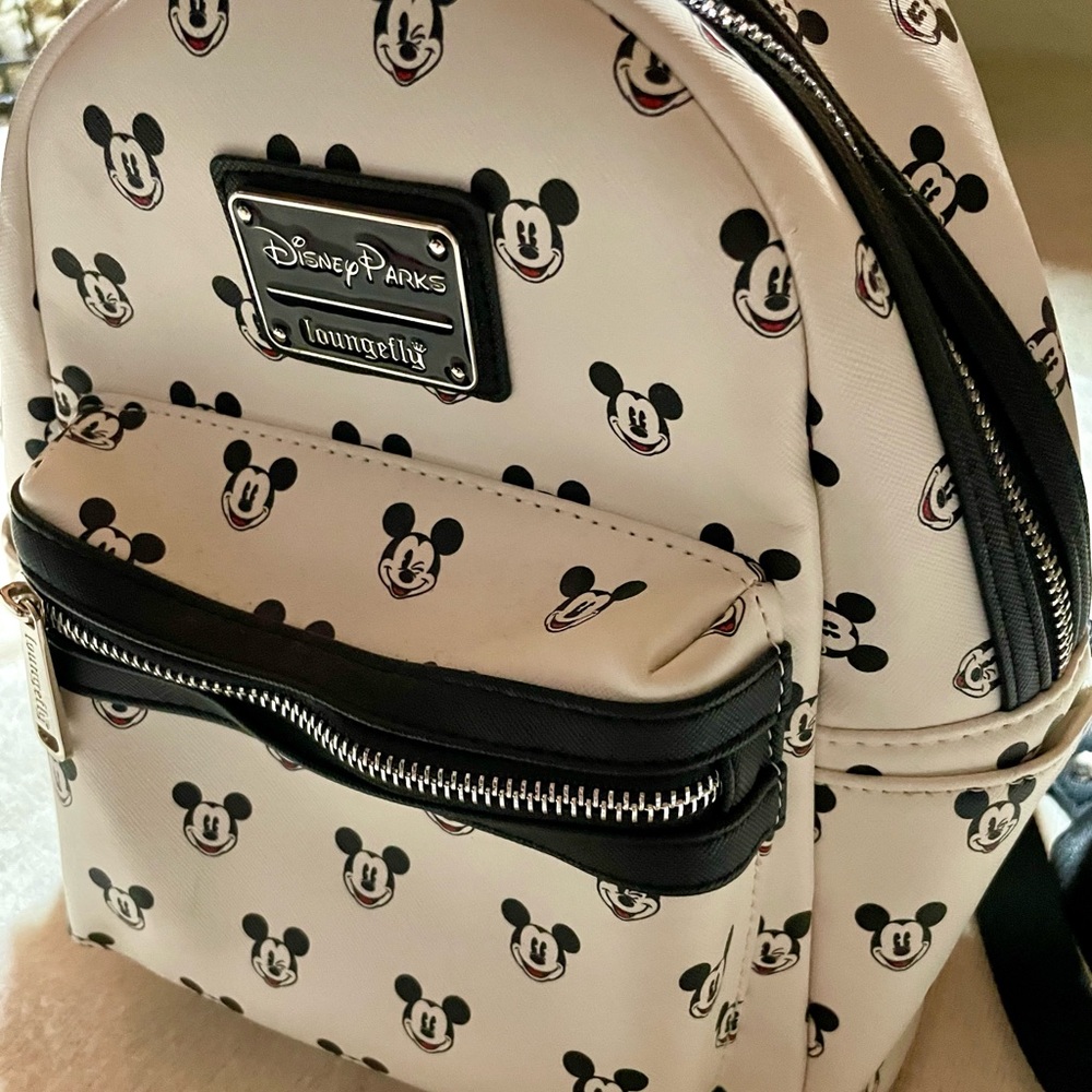 Disney Parks Lounge Fly Mickey Mouse Mini Backpack